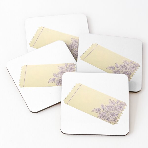 Item preview, A blank ticket with a floral design on transparent background designed and sold by Creative88Art.