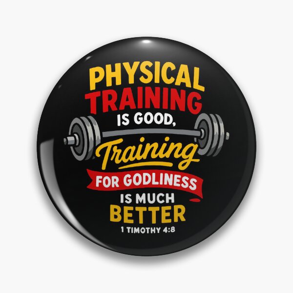 Item preview, 1 Timothy 4:8 Training For Godliness Is Much Better designed and sold by plushism.