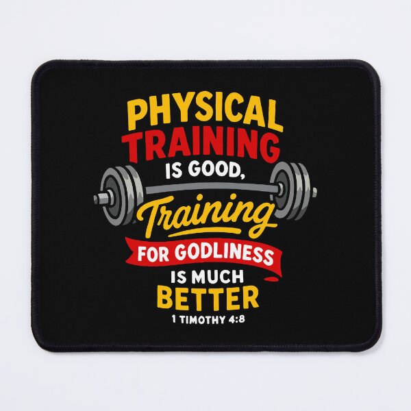 Item preview, 1 Timothy 4:8 Training For Godliness Is Much Better designed and sold by plushism.