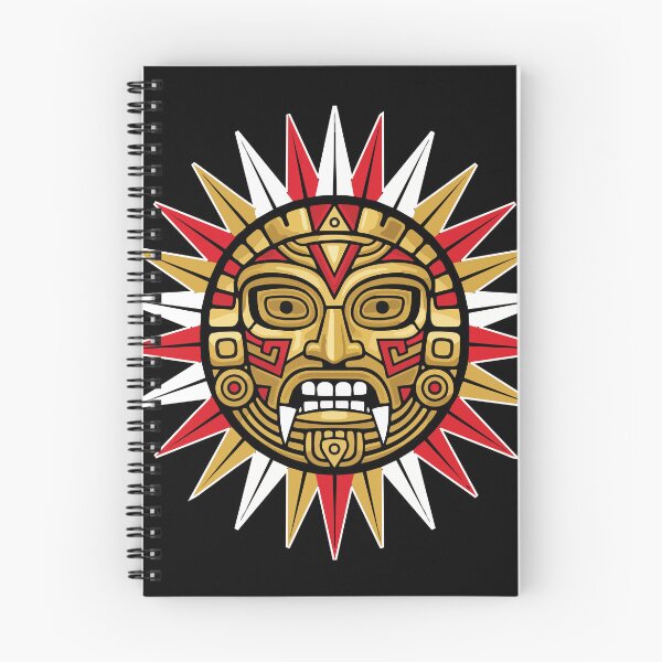 Item preview, Mayan Sun, Inca Deity, Red Gold Totem designed and sold by PixelStudioBe.