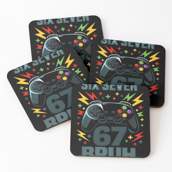 Item preview, Six Seven 67 Bruh Gamer Birthday T-Shirt designed and sold by OlyvieArt.