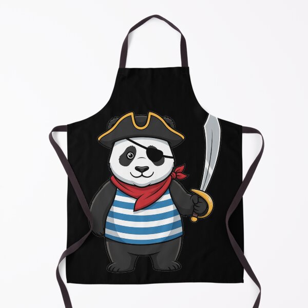 Item preview, Swashbuckling Pirate Panda Sailor Cartoon designed and sold by k3rstman1.