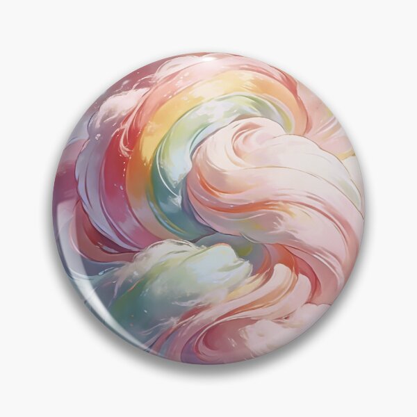Item preview, Rainbow Cloud Swirl designed and sold by Hen-C-Art.