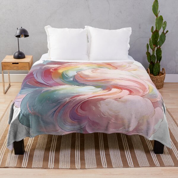 Item preview, Rainbow Cloud Swirl designed and sold by Hen-C-Art.