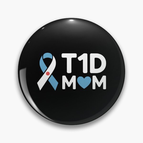 Item preview, T1D Mom Diabetes Awareness Type 1 Insulin Mother designed and sold by EllenJast.