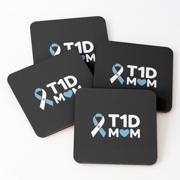 Item preview, T1D Mom Diabetes Awareness Type 1 Insulin Mother designed and sold by EllenJast.