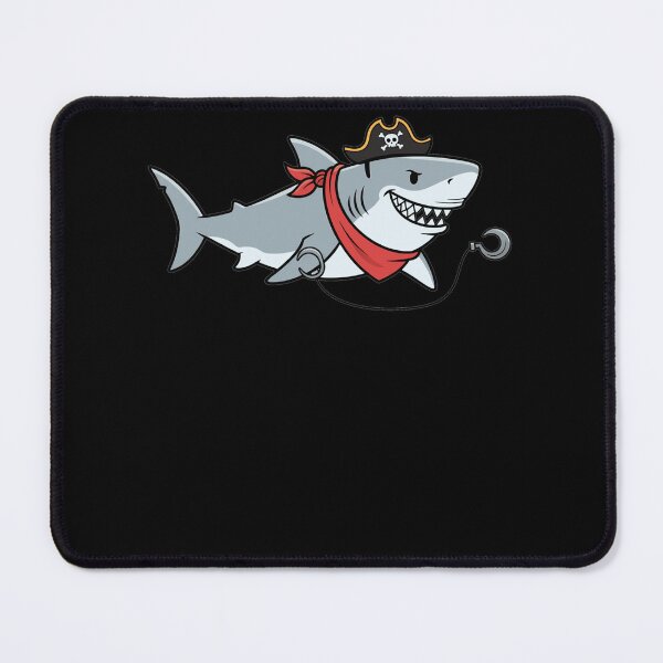 Item preview, Cartoon Pirate Great White Shark designed and sold by k3rstman1.