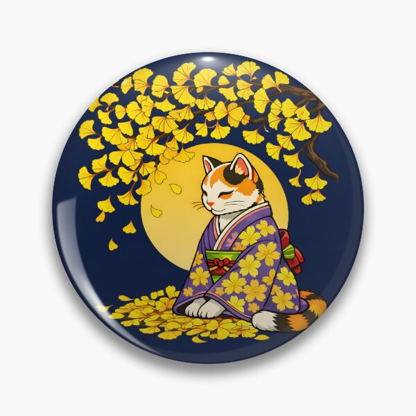 Item preview, Ginko Kimono Calico designed and sold by FK-UK.