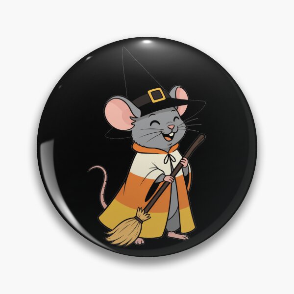 Item preview, Cute Halloween Witch Mouse Candy Corn Outfit designed and sold by k3rstman1.