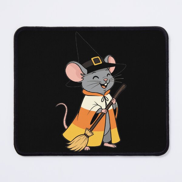 Item preview, Cute Halloween Witch Mouse Candy Corn Outfit designed and sold by k3rstman1.