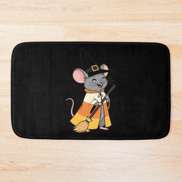Item preview, Cute Halloween Witch Mouse Candy Corn Outfit designed and sold by k3rstman1.