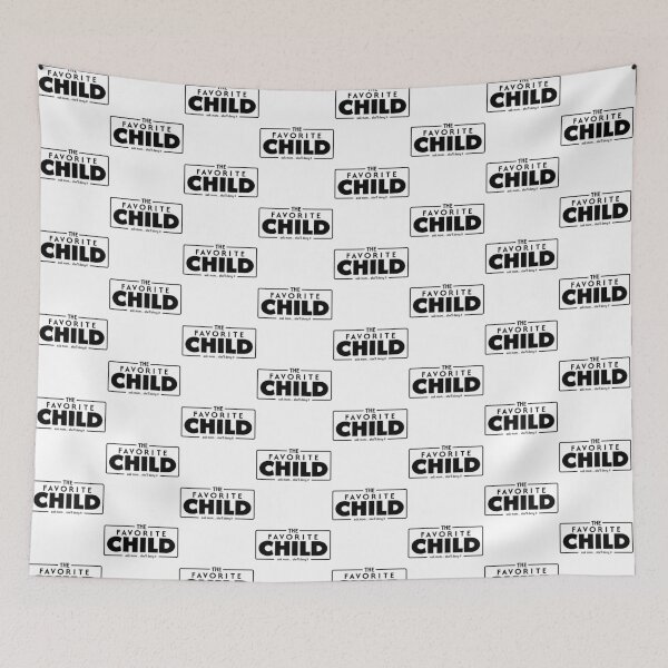 Item preview, The Favorite Child Funny Sarcastic Sibling Joke Black designed and sold by PixelGrafiks.