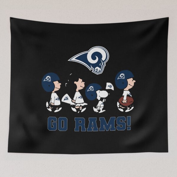 Item preview, Los Angeles Rams Football Cartoon - GO RAMS!  designed and sold by Misha2402.