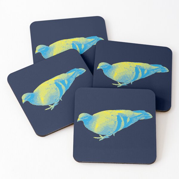 Item preview, Charlene the pigeon (blue) designed and sold by BlackSwanArt.