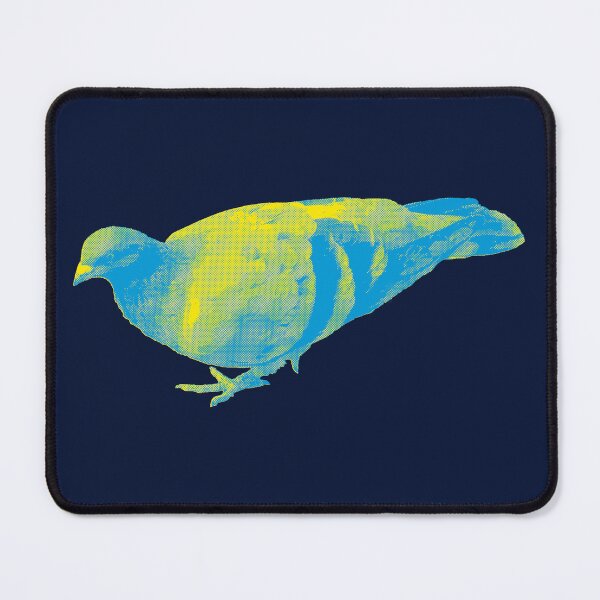 Item preview, Charlene the pigeon (blue) designed and sold by BlackSwanArt.