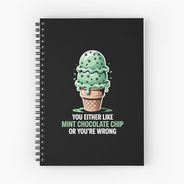 Item preview, You’re Wrong Ice Cream Lover Quote Mint Chocolate Chip designed and sold by EllenJast.