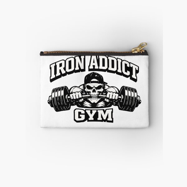 Item preview, Iron Addict Gym Fitness Workout Bodybuilding designed and sold by athenaVart.