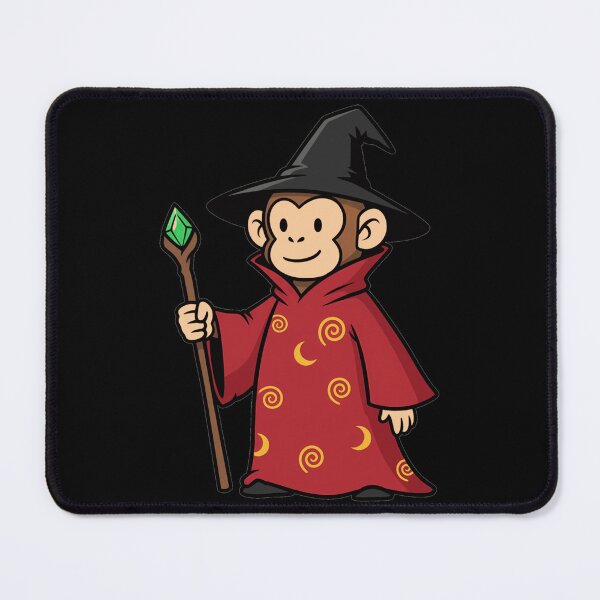 Item preview, Cute Wizard Monkey Magic Staff Red Robe designed and sold by k3rstman1.
