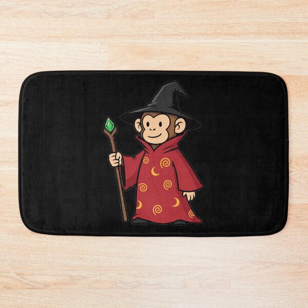 Item preview, Cute Wizard Monkey Magic Staff Red Robe designed and sold by k3rstman1.