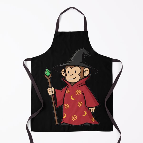 Item preview, Cute Wizard Monkey Magic Staff Red Robe designed and sold by k3rstman1.