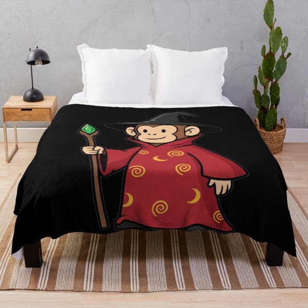 Item preview, Cute Wizard Monkey Magic Staff Red Robe designed and sold by k3rstman1.