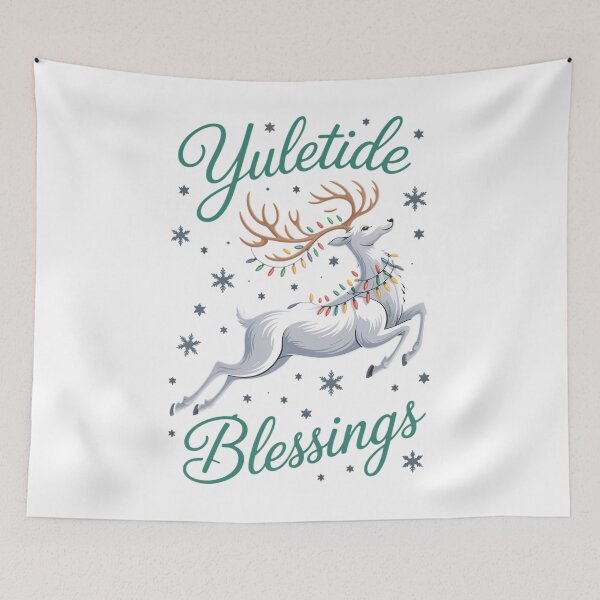 Item preview, Yuletide Blessings Winter Solstice, Christmas designed and sold by EllenJast.