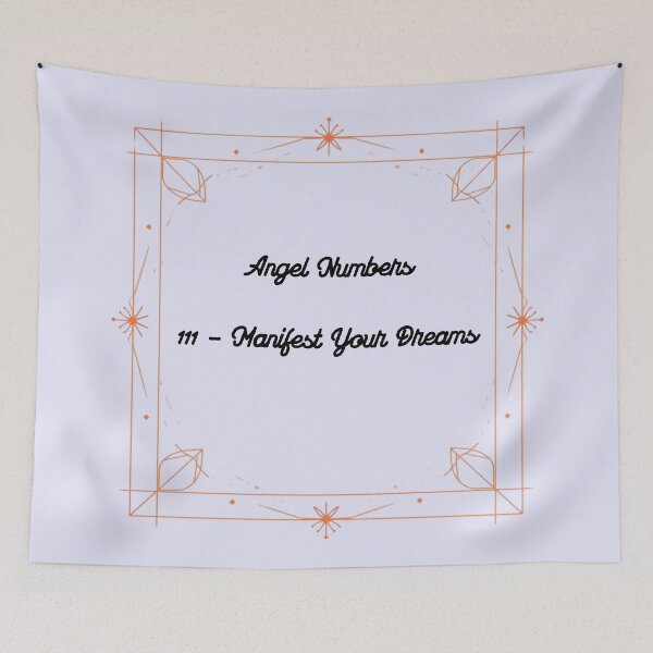 Item preview, Angel Number 111 Manifestation Energy | Law of Attraction Minimal Design designed and sold by CosmicQuietLab.