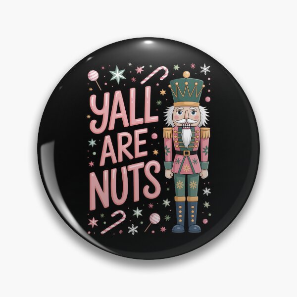 Item preview, Y'all are Nuts Nutcracker Merry Christmas Xmas Pajamas designed and sold by EllenJast.