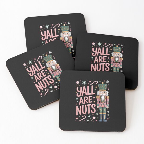 Item preview, Y'all are Nuts Nutcracker Merry Christmas Xmas Pajamas designed and sold by EllenJast.