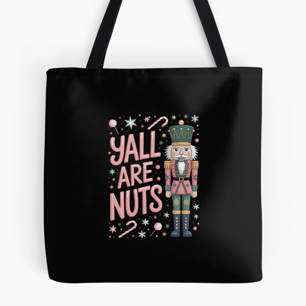 Item preview, Y'all are Nuts Nutcracker Merry Christmas Xmas Pajamas designed and sold by EllenJast.