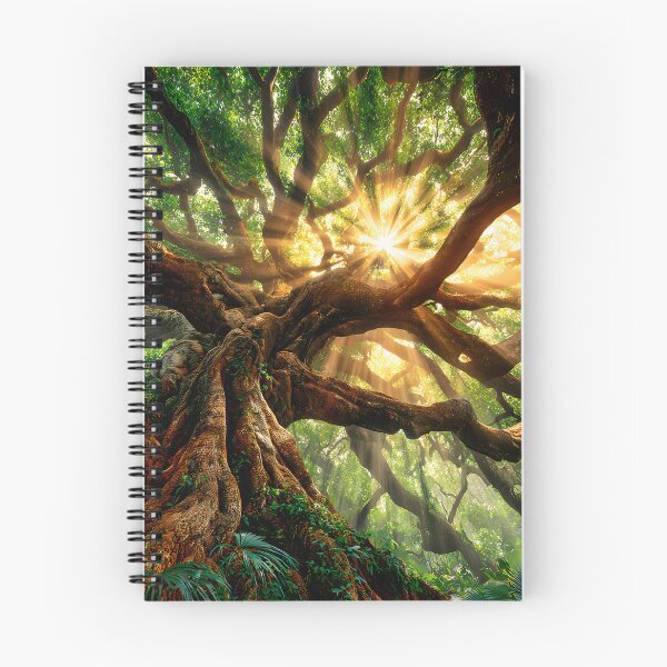 Item preview, Majestic Tree with Sunlight through Leaves designed and sold by Artessie.