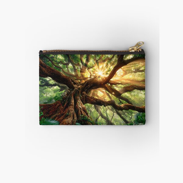 Item preview, Majestic Tree with Sunlight through Leaves designed and sold by Artessie.