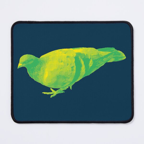 Item preview, Charlene the pigeon (green) designed and sold by BlackSwanArt.