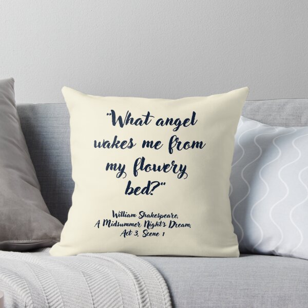 Item preview, Wicked Shakespeare Quote from A Midsummer Night's Dream designed and sold by CharlottePlaceArt.