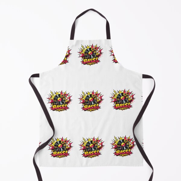 Item preview, BASS Explosion Comic Pop Art designed and sold by  ZenRave Designs.