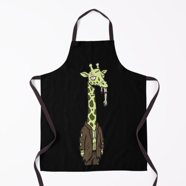 Item preview, Zombie Giraffe Monster Eating Human Arm Cartoon designed and sold by k3rstman1.
