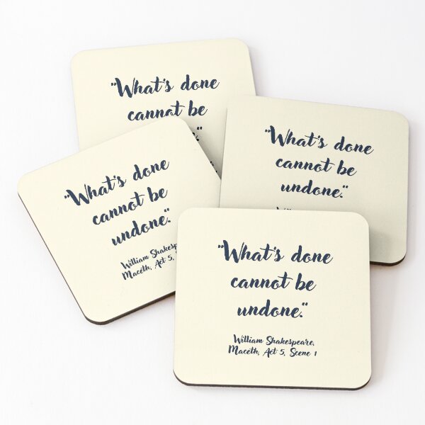 Item preview, Lit Shakespeare Quote from Macbeth designed and sold by CharlottePlaceArt.