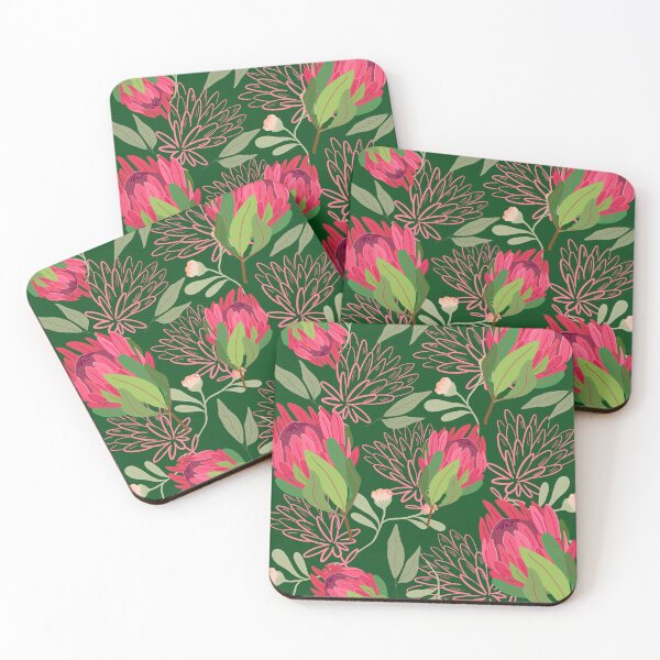 Item preview, Pink Protea Garden designed and sold by AnulaArt.