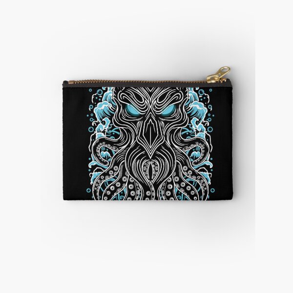 Item preview, Cthulhu Kraken Abyssal Blue and Black Totem Mask designed and sold by PixelStudioBe.