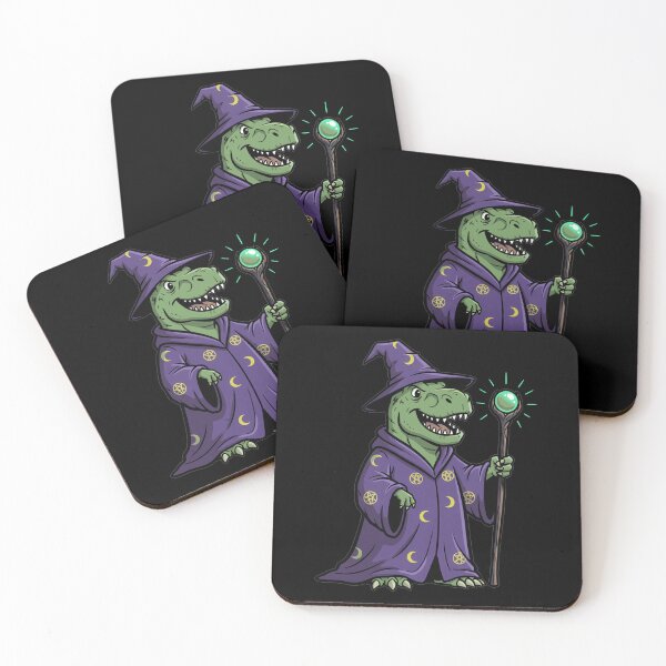 Item preview, Magical T-Rex Dinosaur Wizard Sorcerer designed and sold by k3rstman1.