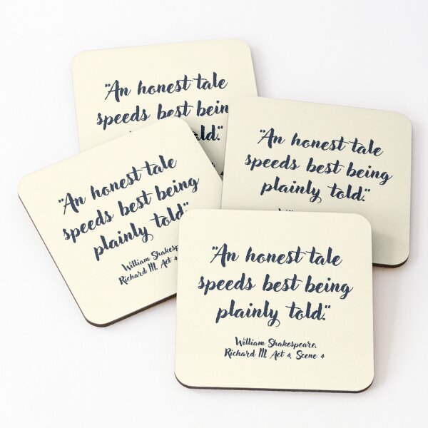 Item preview, Lit Shakespeare Quote from Richard the Third designed and sold by CharlottePlaceArt.