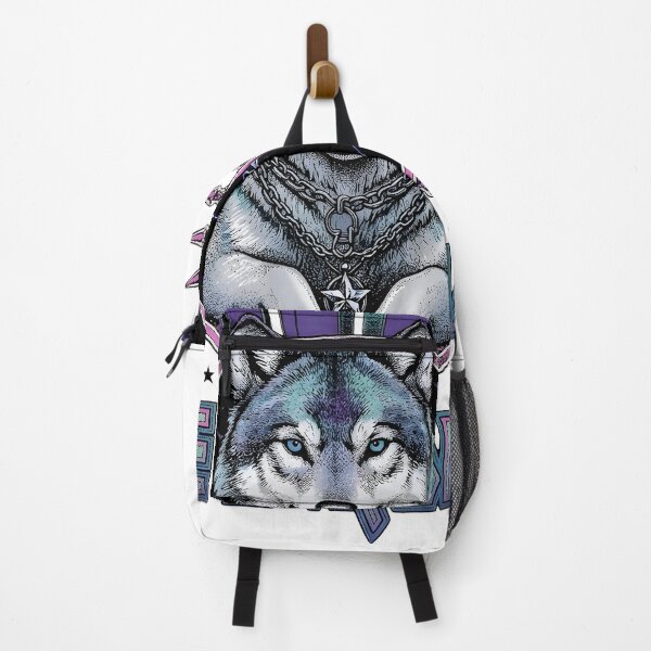 Item preview, Wild Girl Be Strong - Wolf Power Aesthetic Art designed and sold by RumiRogue.