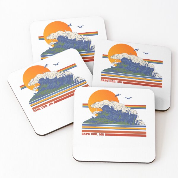 Item preview, Retro Cape Cod Massachusetts 70S Style Tourist Souvenir designed and sold by Funketown.