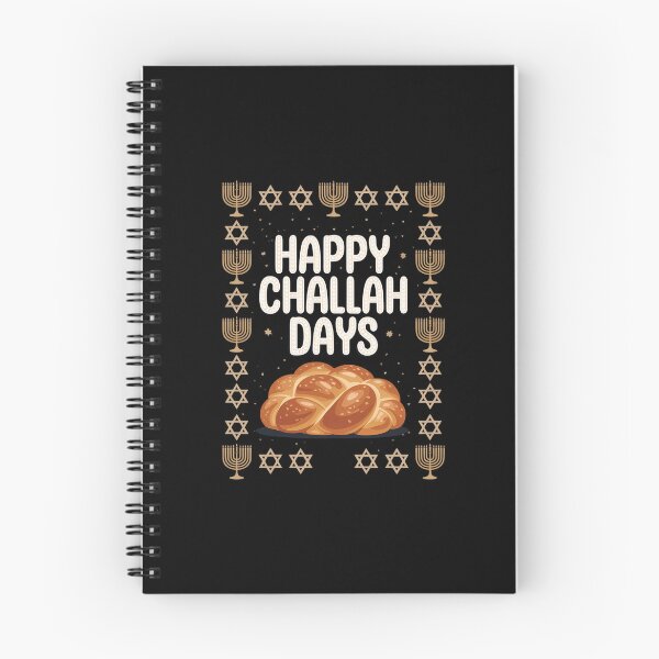 Item preview, Ugly Hanukkah Sweater Happy Challah Days designed and sold by EllenJast.