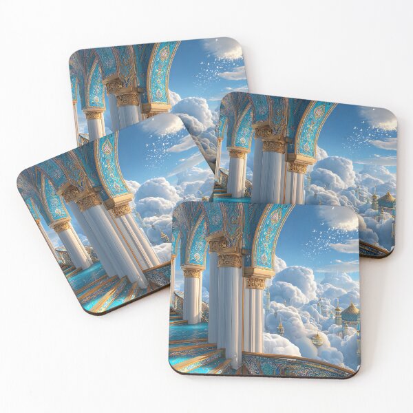 Item preview, Majestic Floating Palaces Above the Clouds designed and sold by Artessie.