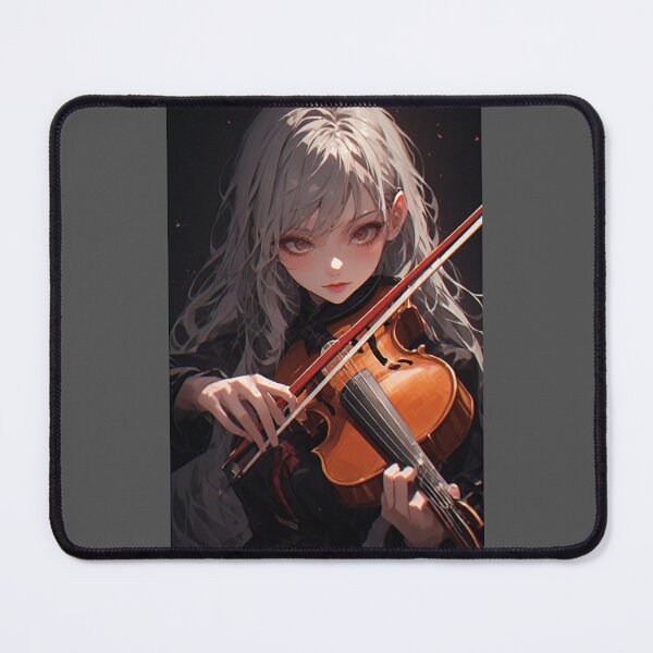 Item preview, Elegant gothic woman with violin designed and sold by ArtsJulian.
