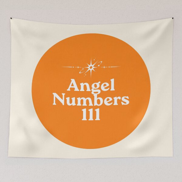 Item preview, 111 Angel Number Manifestation Spiritual Typography Design designed and sold by CosmicQuietLab.