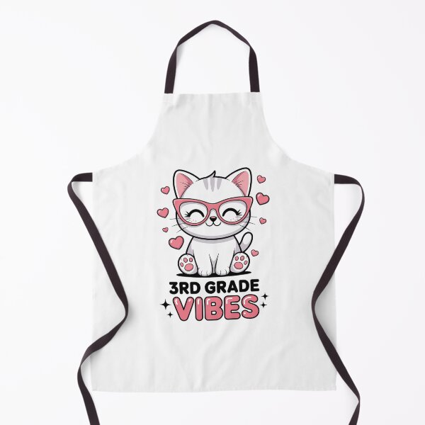 Item preview, Third 3rd Grade Vibes Back to School Cute Cat Cute For Girls designed and sold by EllenJast.