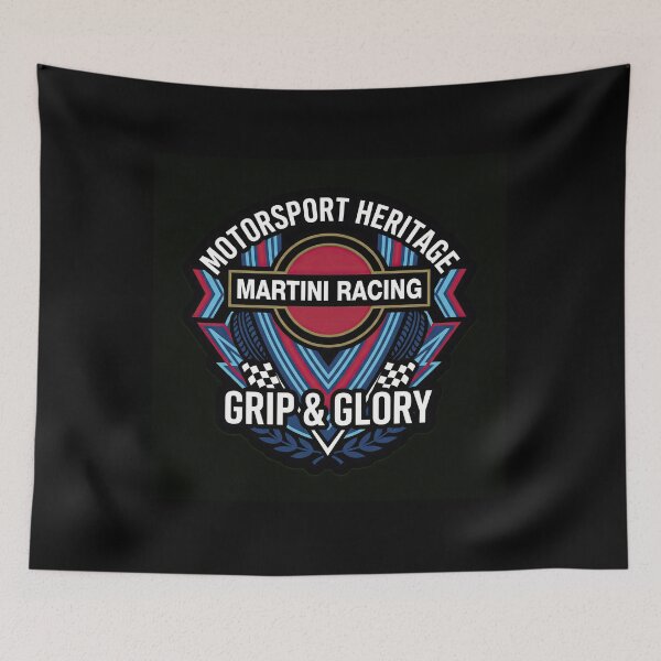 Item preview, Classic Martini Livery Style Racing Badge Design designed and sold by enzoade.
