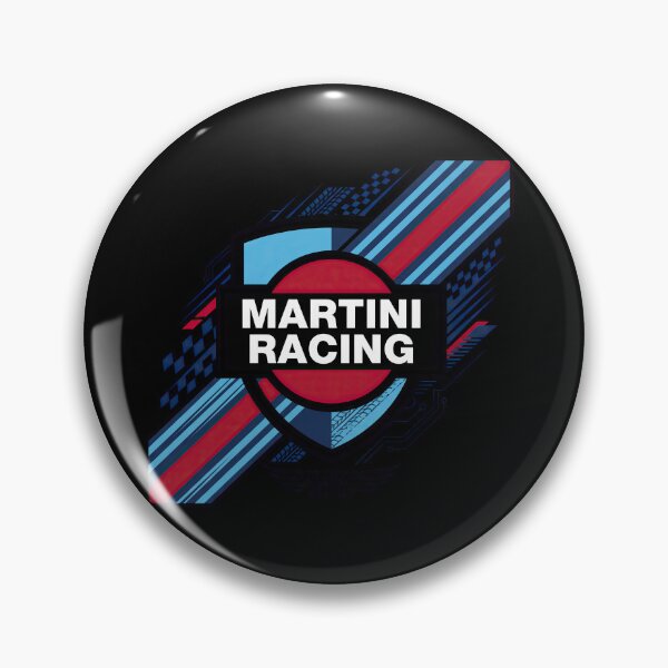 Item preview, Martini Racing Inspired Circular Emblem Motorsport Graphic designed and sold by enzoade.